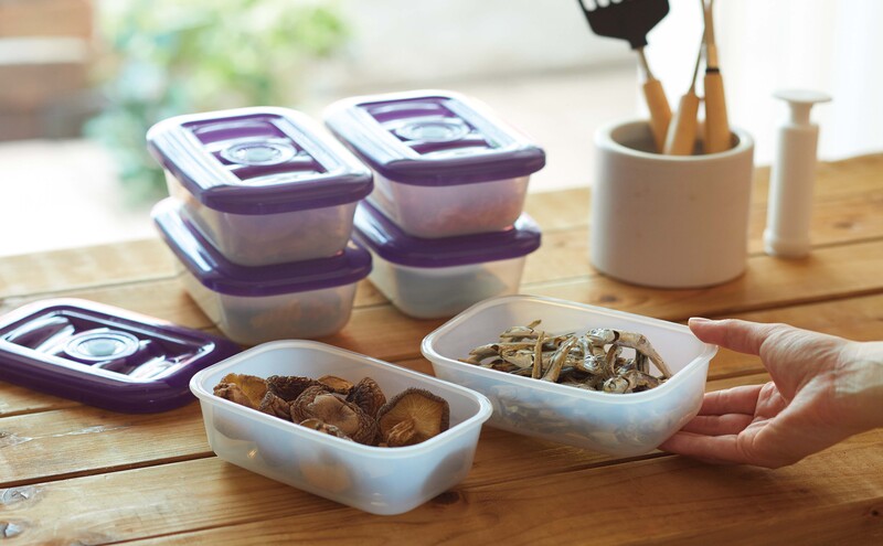 期間限定寄附額 [ 真空クリアボックス M ] 真空ポンプ付き 真空保存容器 アサヒ軽金属 