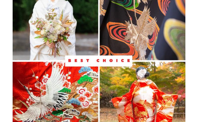 和装婚礼撮影90分（小諸城址懐古園にて）婚礼 着物レンタル 着付け 撮影