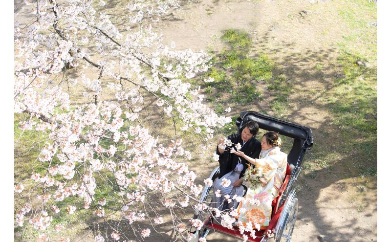 和装婚礼撮影90分（小諸城址懐古園にて）婚礼 着物レンタル 着付け 撮影