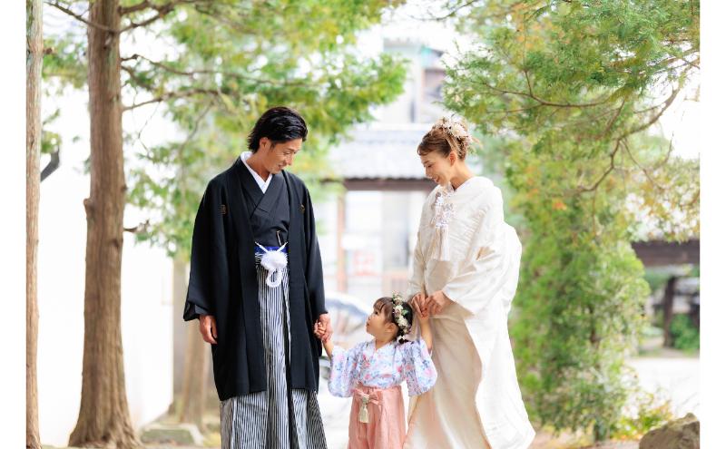 和装婚礼撮影90分（小諸城址懐古園にて）婚礼 着物レンタル 着付け 撮影