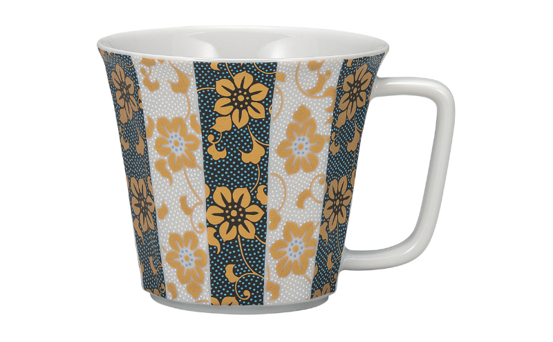 九谷焼 マグカップ・鉄仙文