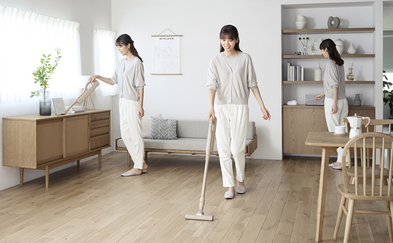 充電式紙パックスティッククリーナー SBD-202P-HC グレージュ 掃除機 MagiCaleena マジカリーナ アイリスオーヤマ クリーナー コードレス 紙パック 紙パック式 軽量 家電 スタンド おすすめ 人気 アイリス