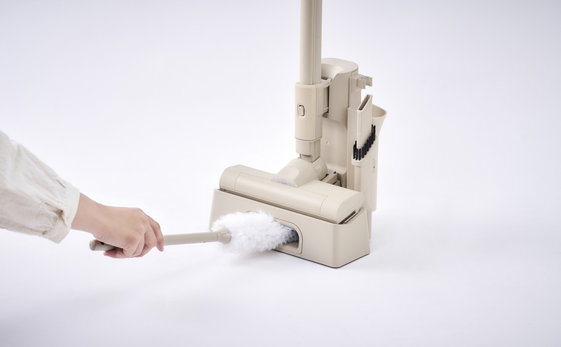 充電式紙パックスティッククリーナー SBD-202P-HC グレージュ 掃除機 MagiCaleena マジカリーナ アイリスオーヤマ クリーナー コードレス 紙パック 紙パック式 軽量 家電 スタンド おすすめ 人気 アイリス