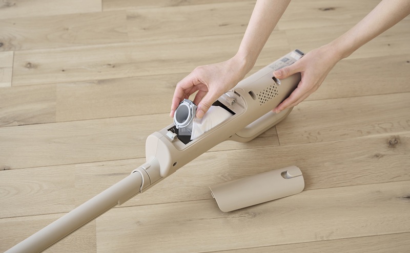 充電式紙パックスティッククリーナー SBD-202P-HC グレージュ 掃除機 MagiCaleena マジカリーナ アイリスオーヤマ クリーナー コードレス 紙パック 紙パック式 軽量 家電 スタンド おすすめ 人気 アイリス