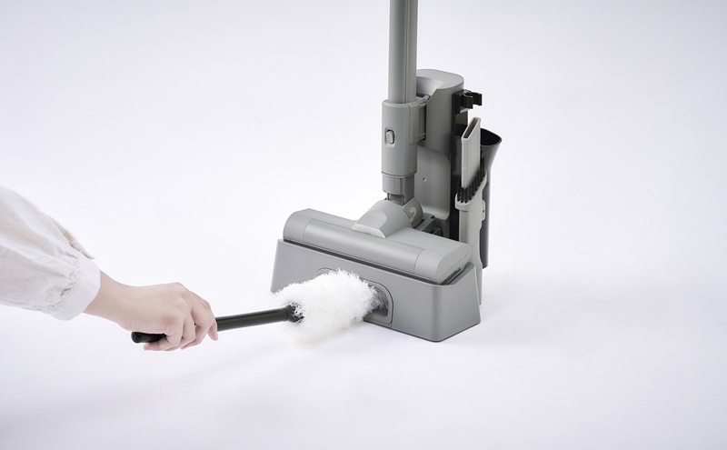 充電式紙パックスティッククリーナー SBD-202P-H グレー 掃除機 MagiCaleena マジカリーナ アイリスオーヤマ クリーナー コードレス 紙パック 紙パック式 軽量 家電 スタンド おすすめ 人気 アイリス