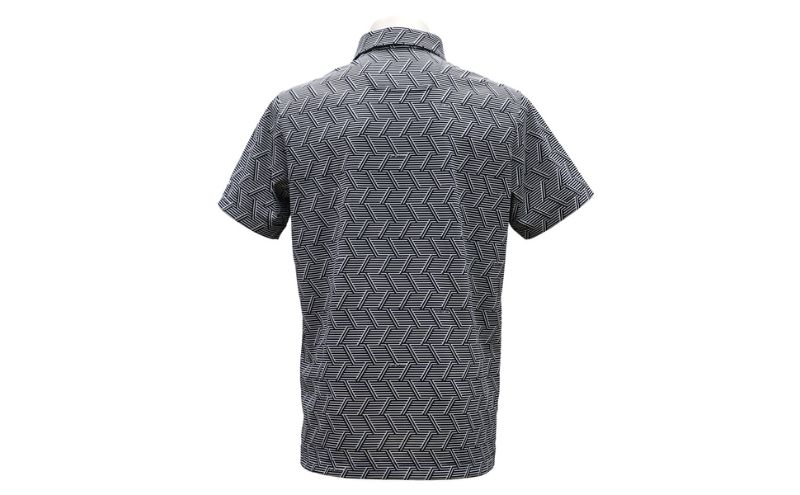 ニューバランスゴルフ ウェア 半袖 ポロシャツ メンズ 通気性 ブラック 012-6168011