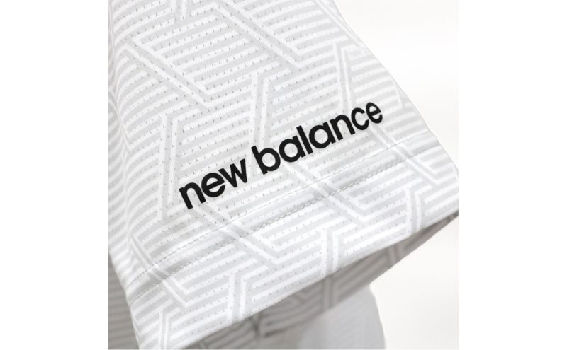 ニューバランスゴルフ ウェア 半袖 ポロシャツ メンズ 通気性 グレー 012-6168011