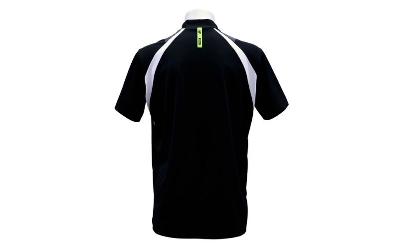 ニューバランスゴルフ ウェア 半袖 モックネックシャツ メンズ UVカット ブラック 012-6166002