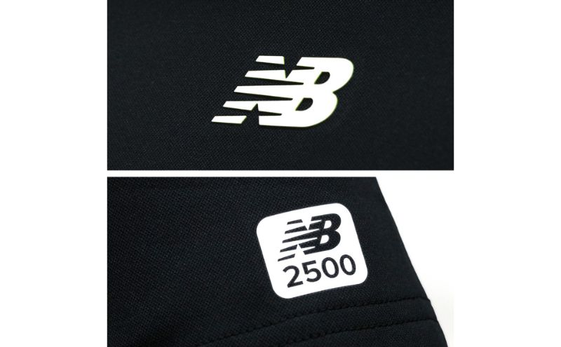 ニューバランスゴルフ ウェア 半袖 モックネックシャツ メンズ UVカット ブラック 012-6166002