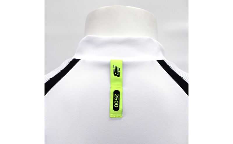 ニューバランスゴルフ ウェア 半袖 モックネックシャツ メンズ UVカット ホワイト 012-6166002