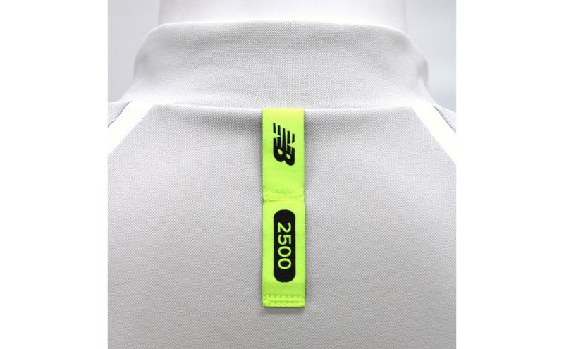 ニューバランスゴルフ ウェア 半袖 モックネックシャツ メンズ UVカット グレー 012-6166002