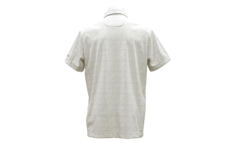 ニューバランスゴルフ ウェア 半袖 ポロシャツ メンズ 通気性 グレー 012-6168007