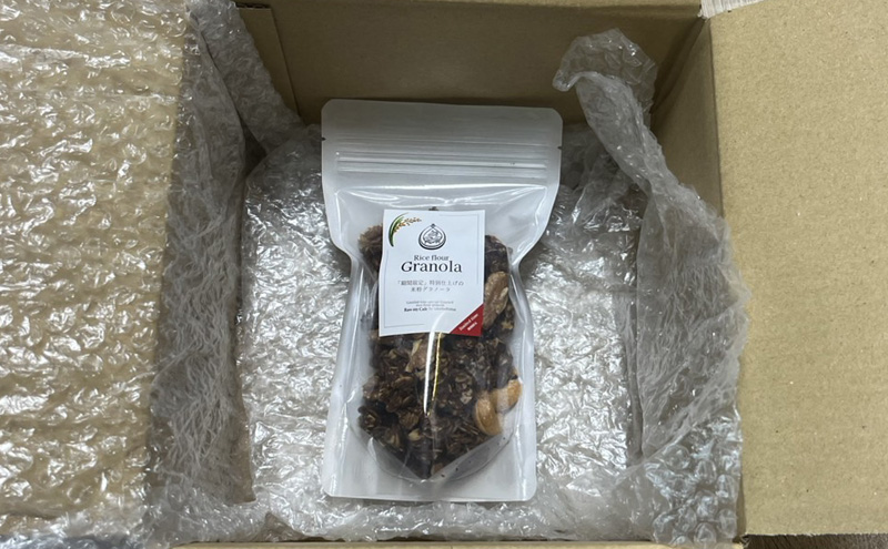 米粉のココアグラノーラ 120g グラノーラ シリアル 米粉 オートミール グルテンフリー 食物繊維 袋井市 静岡県