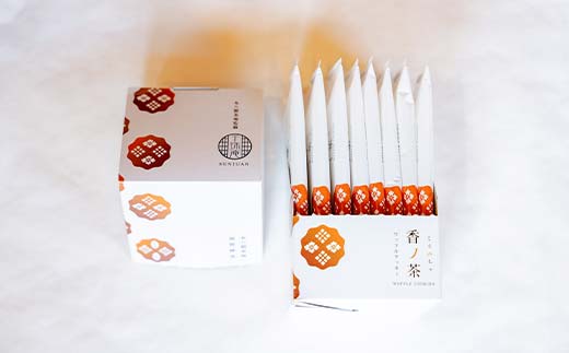 丸八製茶場 献上加賀棒茶100％使用ワッフルクッキー 『香ノ茶』 セット クッキー スイーツ お茶菓子 お茶請け おやつ お菓子 洋菓子 菓子 食品 F6P-2907