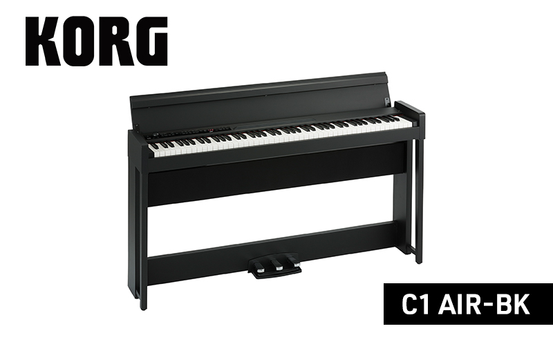 C1 AIR-BK　ピアノ 電子ピアノ デジタルピアノ 電子楽器 日本製 RH3鍵盤 Bluetooth対応 88鍵盤 ブラック