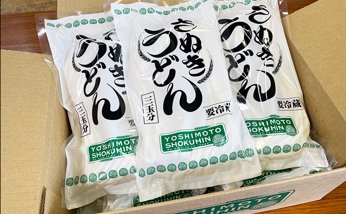 人気店の【お試し讃岐うどん】半生麺2～3人前×2袋（ダシ付） 麺類 手打ちうどん 手打ち讃岐うどん グルメ