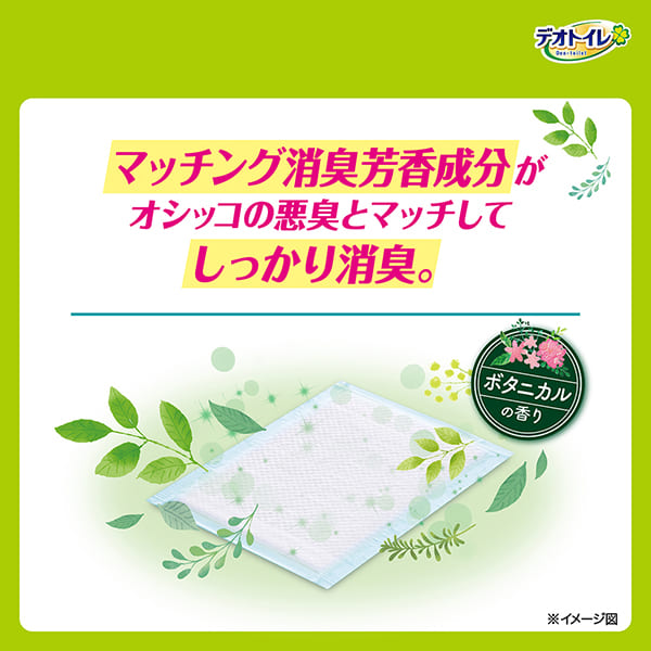 デオトイレ 消臭・抗菌 シート ボタニカル 20枚×2 デオクリーン 純粋99％ ウェットティッシュ 本体 70枚×1 ペットシーツ ペットシート トイレ 猫 猫用トイレ ペット 清潔 ユニ・チャーム 愛猫用 ペット用品