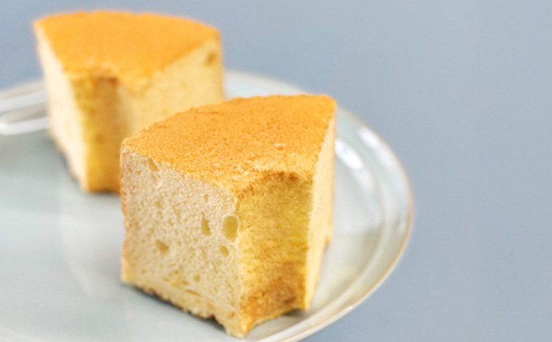 ≪北海道 富良野産 原材料使用≫ ふらの牛乳シフォンケーキ カット 4個 (フラノビジュー)