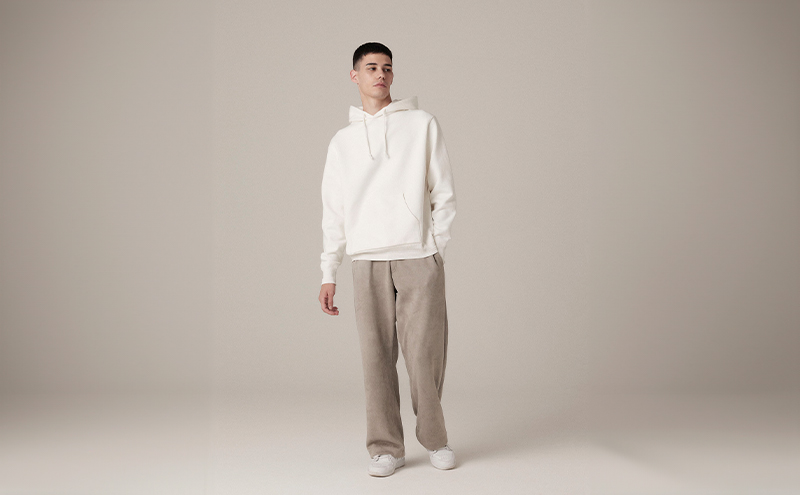 パーカー アンユースレス スニットパーカー 服 洋服 ファッション 耐久性 上品 コーマ糸 無撚糸コットン 洗濯可能 墨田区 東京都