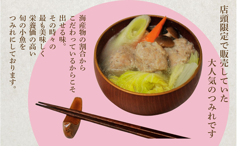 橋立やまいち自慢の魚のつみれ 2パックセット（冷凍）600g つみれ 魚 鍋 京都府 宮津市