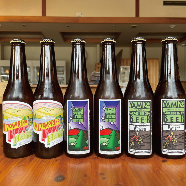 やみぞ森林（もり）のビール 330ml おまかせ6本セット（AB001-1）