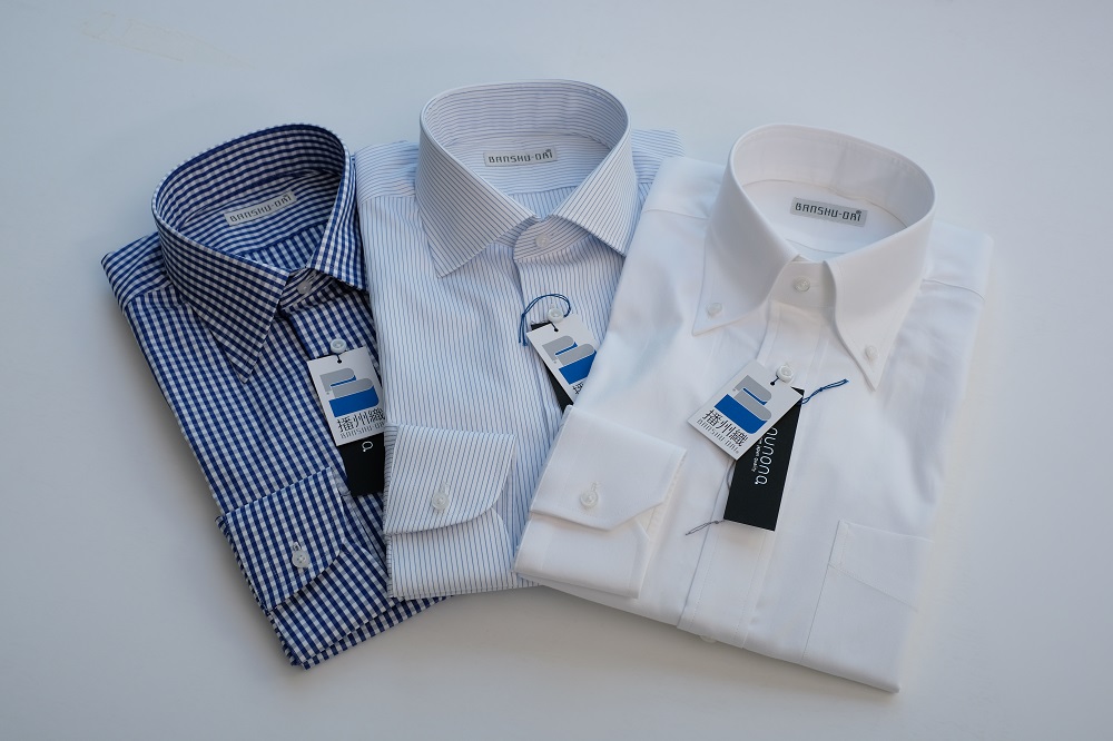 播州織メンズシャツパターンオーダー（1着） 44-51