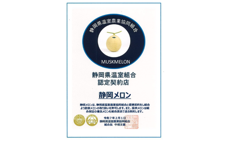 白箱プレミアム (夏3～8月) 果物 メロン 青肉 フルーツ デザート 高級メロン ブランドメロン 袋井市 静岡県