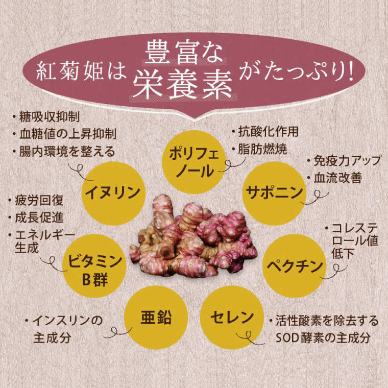 奥久慈 クレソンの紅菊芋粉末 (70g×2袋)|茨城県 大子町 奥久慈 袋田 無添加 粉末 栄養（BE002）