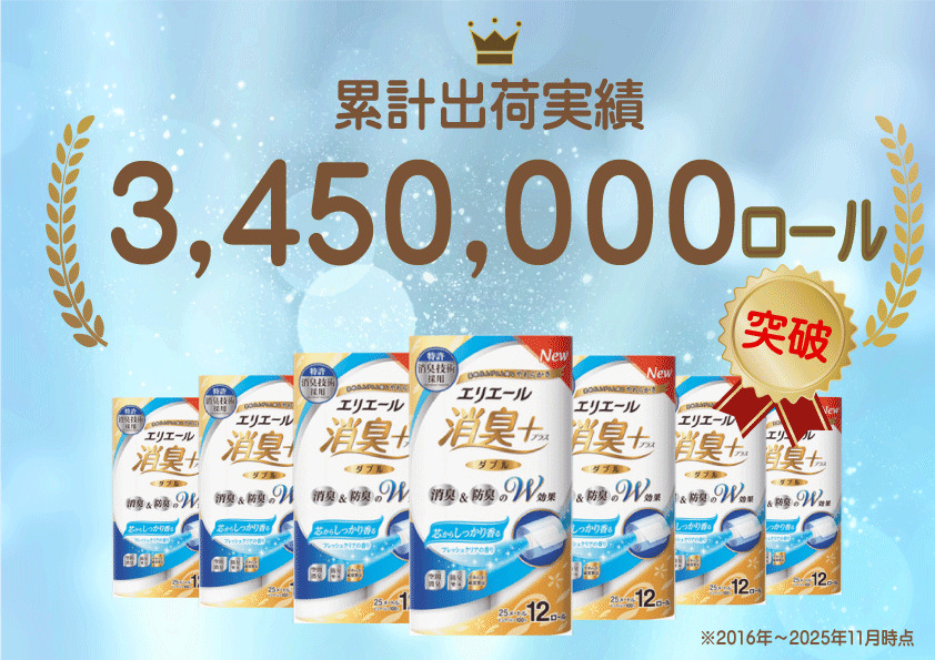 エリエール 〈アソート〉 ＋Water 15箱 消臭＋ 48ロール トイレットペーパー ティッシュ トイレ ボックスティッシュ まとめ買い ペーパー 紙 防災 常備品 備蓄品 消耗品 備蓄 日用品