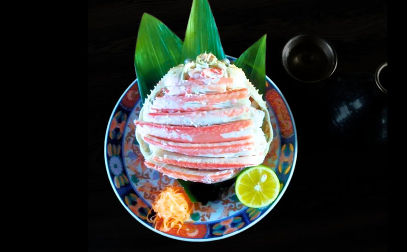 【数量限定】夫婦蟹 甲羅盛セット 松葉蟹 ほぐし身（特々上）※活き蟹（1,300g級）とコッペがに（中サイズ3個）