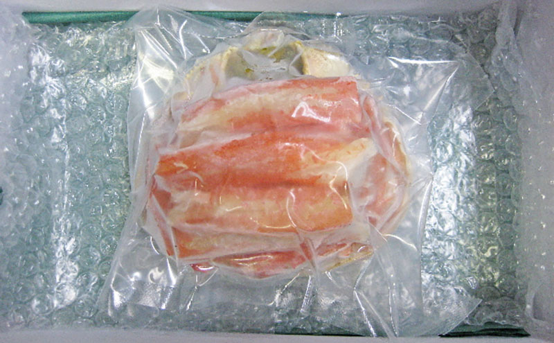 【数量限定】夫婦蟹 甲羅盛セット 松葉蟹 ほぐし身（特々上）※活き蟹（1,300g級）とコッペがに（中サイズ3個）