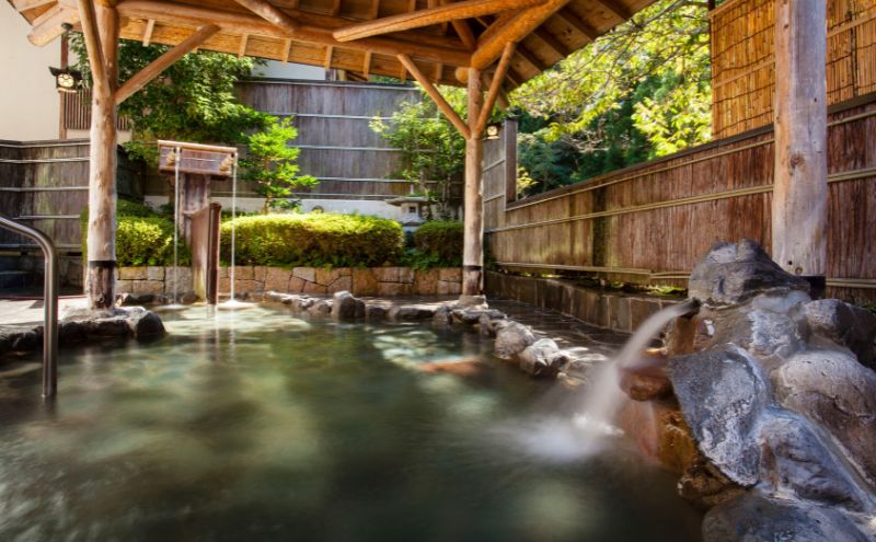 自然に包まれた天然温泉と純和風造りの閑静なたたずまいの一軒宿でいただくペアお食事券（赤目四十八滝招待券 2名様分付き）