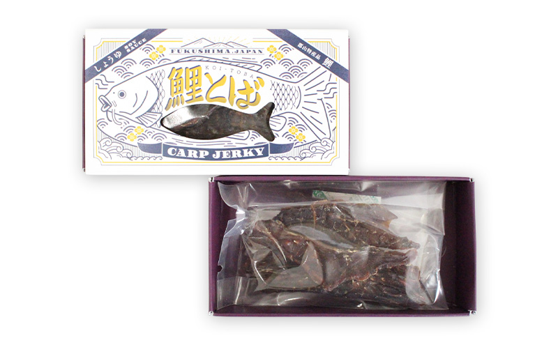 鯉とば しょうゆ 3個箱 鯉 コイ 魚 さかな 醤油 しょう油 珍味