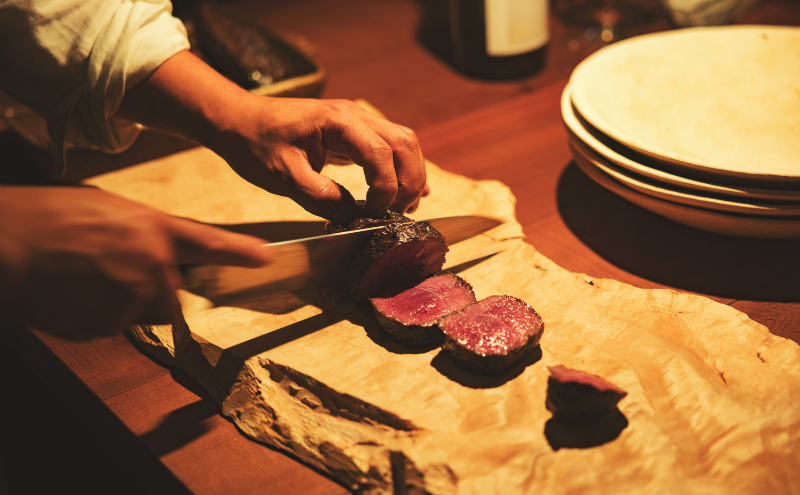 【ディナー・ペアリング付】 浅間山を望む薪火ダイニングsong ディナーチケット（子ども2名様）長野　信州 観光 ワイン グルメ ローカルガストロノミー リフレッシュ チケット