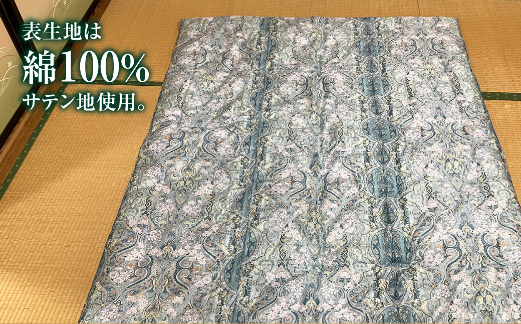 【柄と色が選べる】【手づくり】純綿　掛けふとん 約3.0kg入 150×200cm | 寝具 掛け布団 和掛けふとん ふとん 布団 手作り