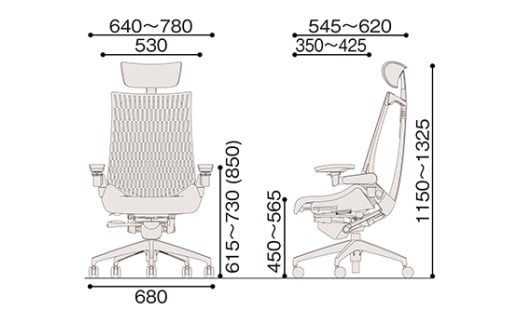 イトーキ『アクト２』エラストマーバック ヘッドサポート付 抵抗付きウレタンキャスター ライトグレーフレーム 座張地(PV)：ライトグレーＷ（KJ427PVEMGW6T6F）【EI168W】