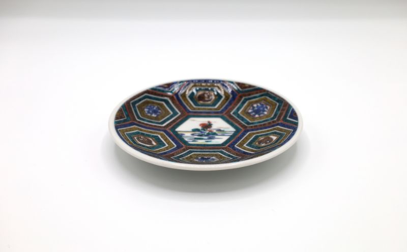 九谷焼 4号皿揃(6P)・古九谷名品6選(6枚組)