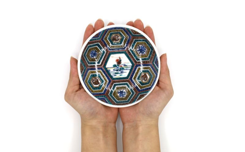 九谷焼 4号皿揃(6P)・古九谷名品6選(6枚組)