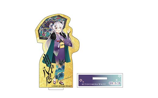 金箔アクリルスタンド 温泉むすめ 山代八咫 加賀彩傘Ver. ご当地キャラ 山代温泉 加賀温泉 インテリア コレクション F6P-3128