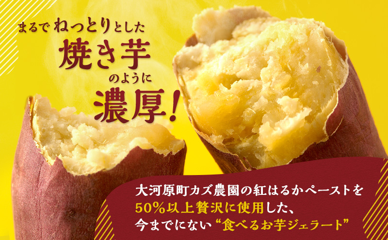 大河原町産紅はるかジェラート10個