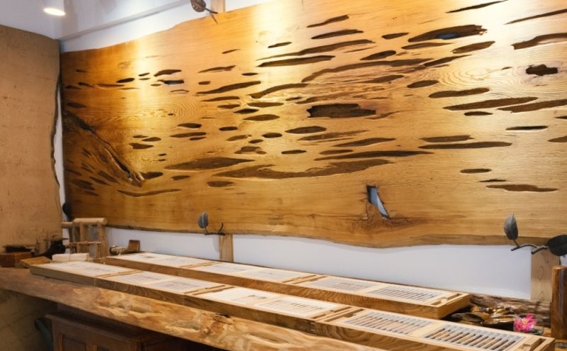 天然屋久杉芯ケース〈文具 文房具 芯 シャーペン 誕生日 プレゼント 木軸 記念品 記念高級 高級文具 就職 祝い 雑貨 工芸品〉