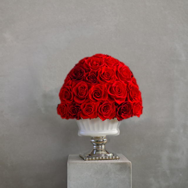 クリムゾン 花 お花 プリザーブドフラワー ギフト プレゼント お祝い 誕生日 お供え アレンジ インテリア 東京都 墨田区