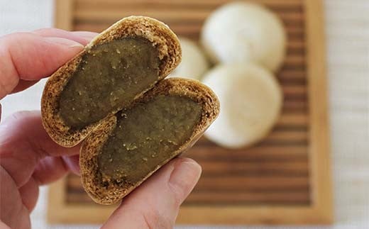 北陸銘菓 加賀棒茶饅頭 6個入り 2箱 饅頭 加賀 加賀棒茶 お茶 F6P-3057