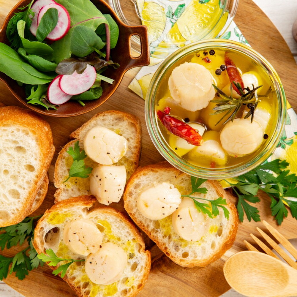 20-309 【訳あり】北海道オホーツク産ホタテ貝柱(生食用)小粒大入 1kg ｜ サイズ不揃い ワケアリ 訳あり ほたて ホタテ 帆立 貝柱 玉冷