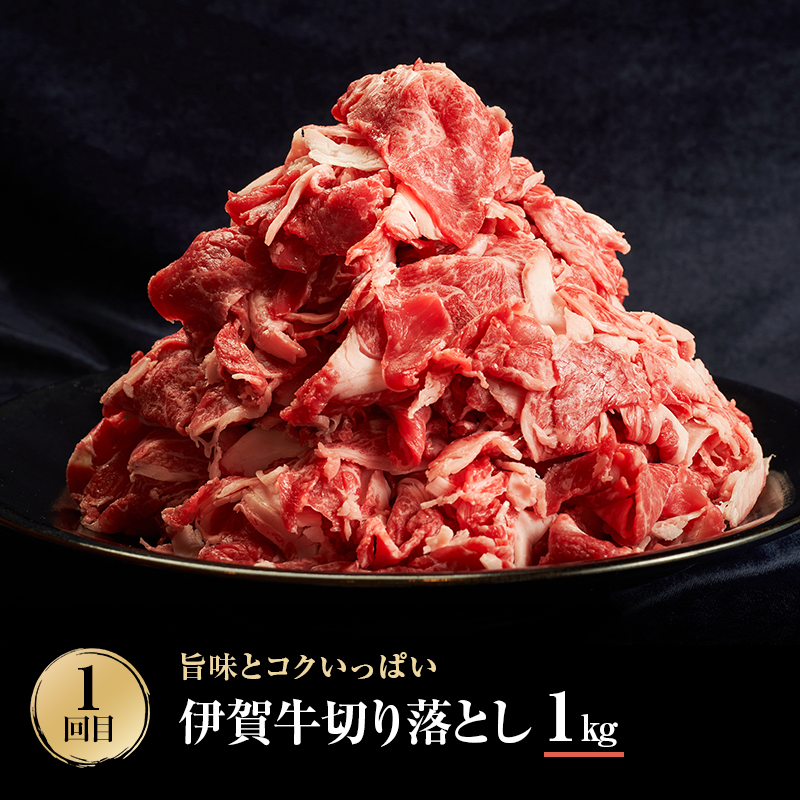 伊賀牛 3ヶ月連続お届け 定期便 B [ 伊賀牛切り落とし すき焼きセット 焼肉セット5人盛り ] オクダ 牛肉 高級 和牛 肉 伊賀牛肉 伊賀 人気 自宅用 グルメ お取り寄せ 誕生日 お祝い ご馳走 パーティー 贅沢 三重 三重県
