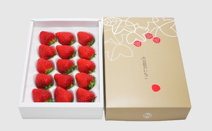 【 小豆島 】【2月からの発送】小豆島のいちご（女峰）400g 化粧箱入り×2箱 果物類 苺 イチゴ 