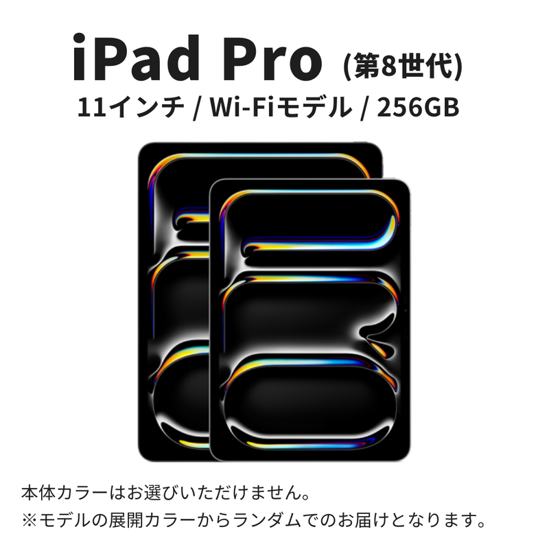 【数量限定】Apple iPad Pro 11インチ 2025年発売 第8世代 256GB Wi-Fiモデル