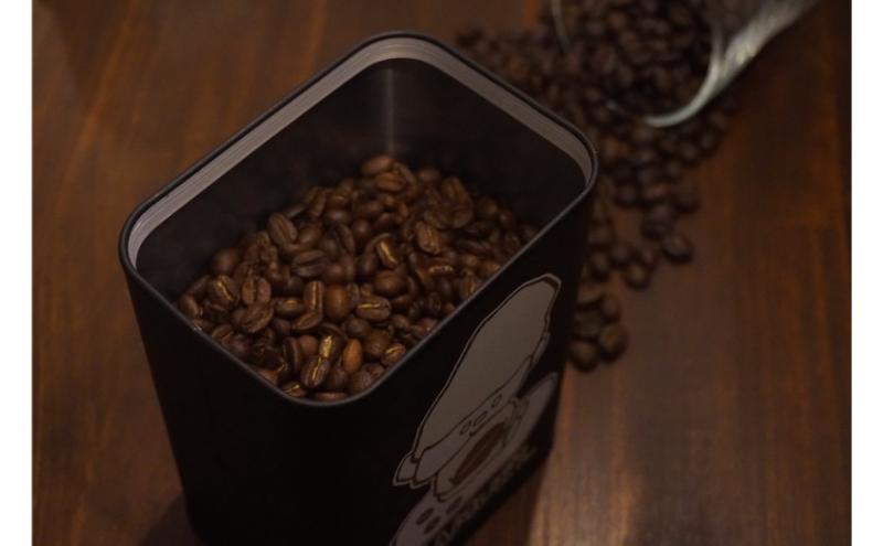 SAMUEL コーヒー缶【白】200g豆入り コーヒー 珈琲 ブレンド 豆 缶入り 東京都 墨田区