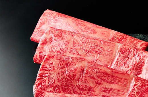 A5等級 未経産雌限定 特撰近江牛　赤身　すきやき　しゃぶしゃぶ500ｇ折箱入り【FO10W】