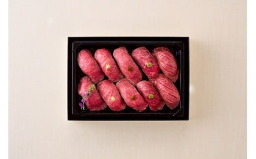 【カネ吉山本】近江牛肉寿司｜特上【Y198W】